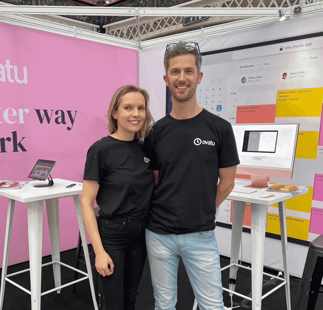 Ovatu founders Dave and Ula
